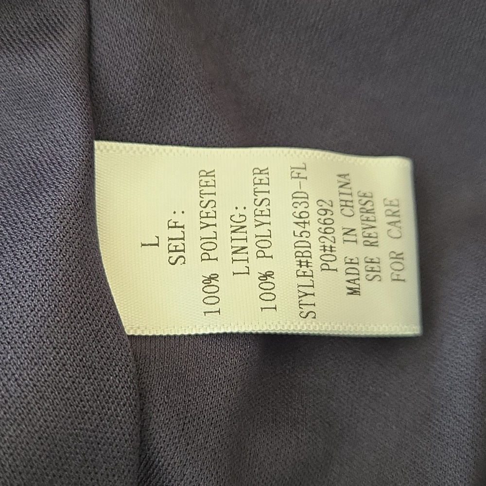 Baltic Born Bowman Deep V Maxi Dress - Size L - Picture 10 of 11